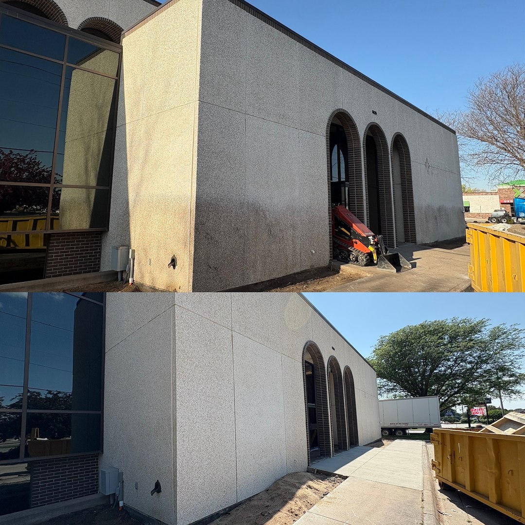 COMMERCIAL BUILDING WASH IN GARDEN CITY, KS